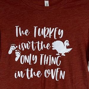 Thanksgiving Pregnancy announcement T-Shirt